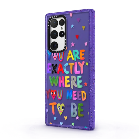 You are exactly where you need to be