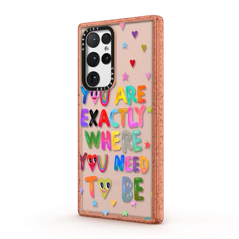 You are exactly where you need to be