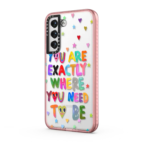 You are exactly where you need to be