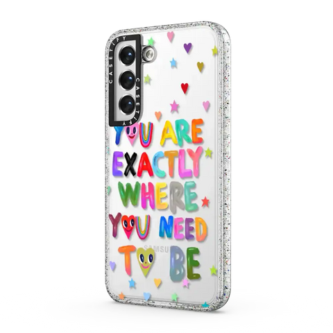 You are exactly where you need to be