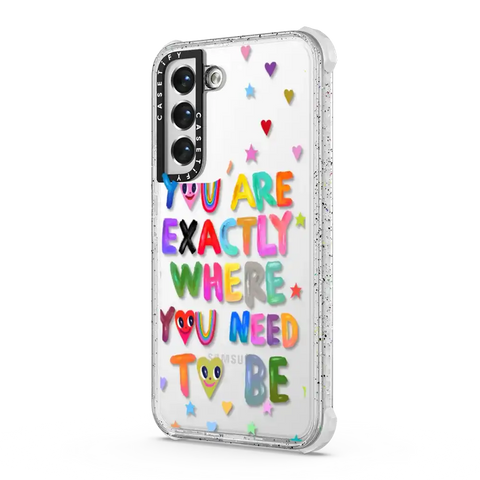 You are exactly where you need to be