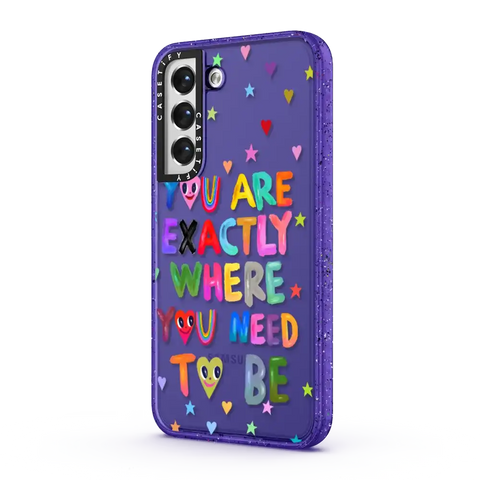 You are exactly where you need to be