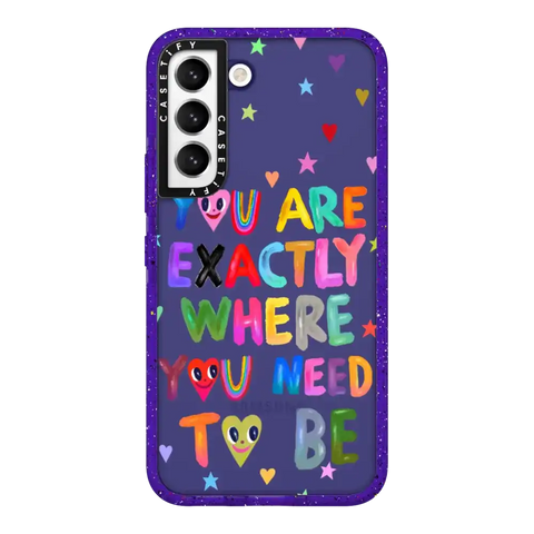 You are exactly where you need to be