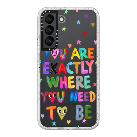 You are exactly where you need to be