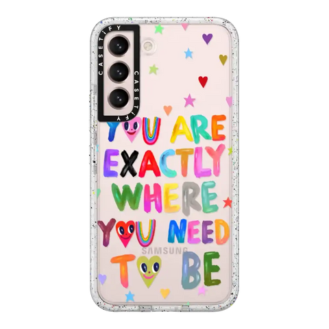 You are exactly where you need to be