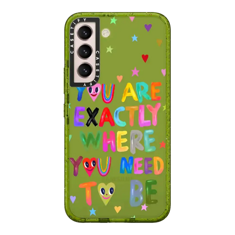 You are exactly where you need to be