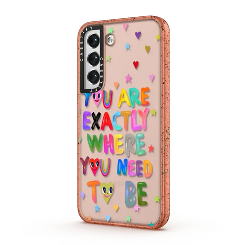 You are exactly where you need to be
