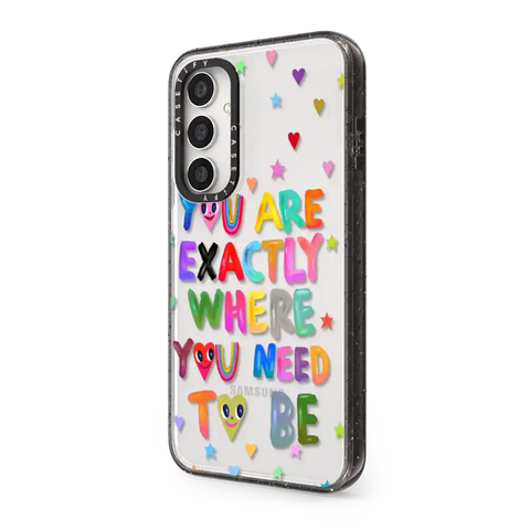 You are exactly where you need to be
