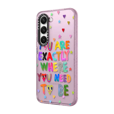 You are exactly where you need to be
