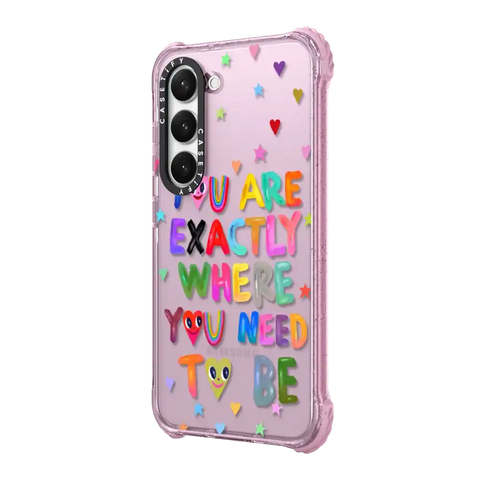You are exactly where you need to be
