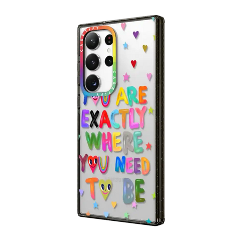 You are exactly where you need to be