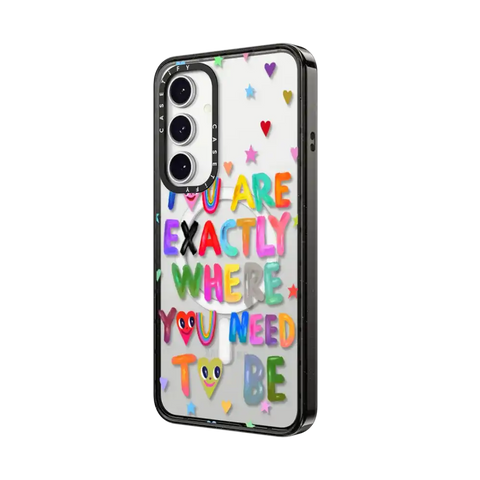 You are exactly where you need to be