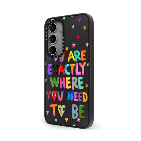 You are exactly where you need to be