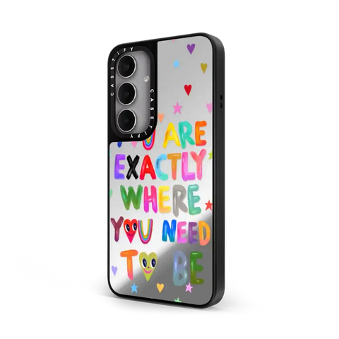 You are exactly where you need to be