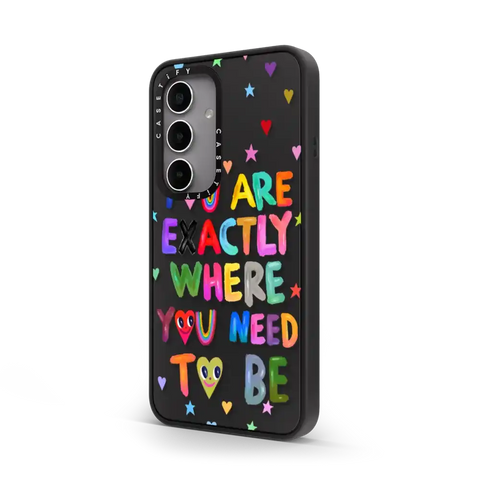 You are exactly where you need to be