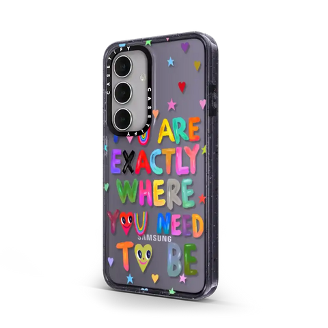 You are exactly where you need to be