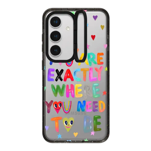 You are exactly where you need to be