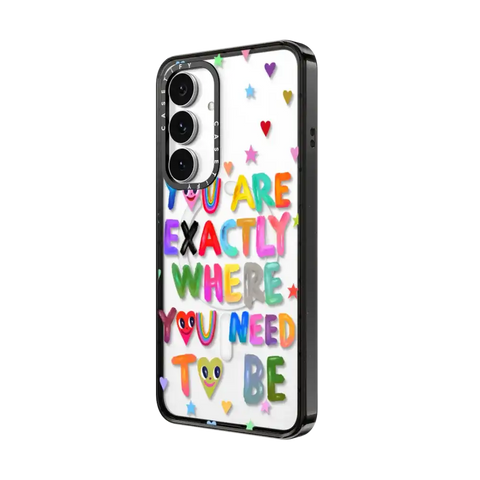 You are exactly where you need to be