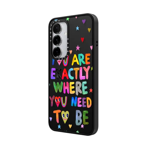 You are exactly where you need to be