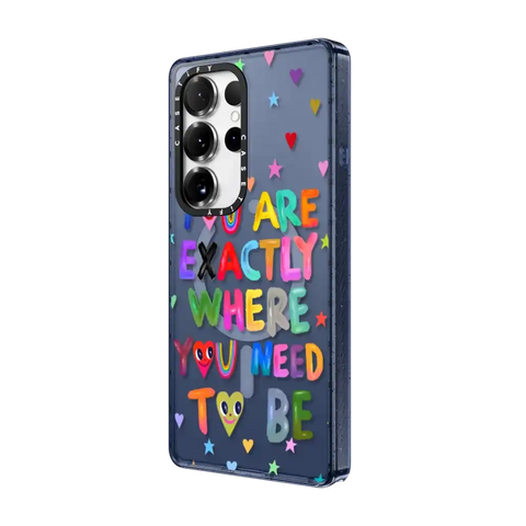 You are exactly where you need to be