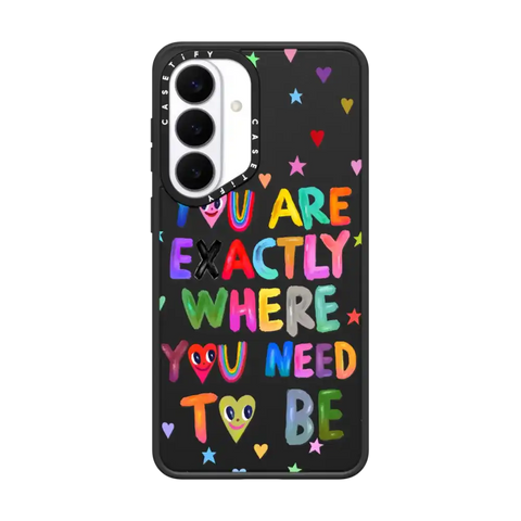You are exactly where you need to be