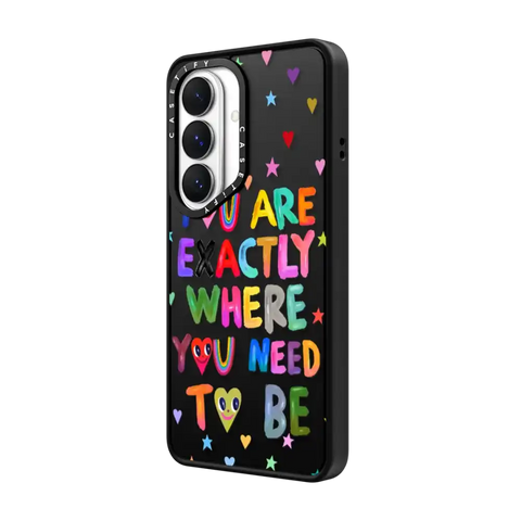 You are exactly where you need to be