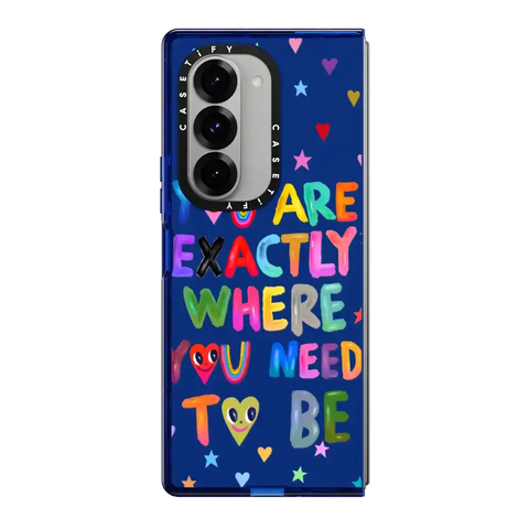 You are exactly where you need to be