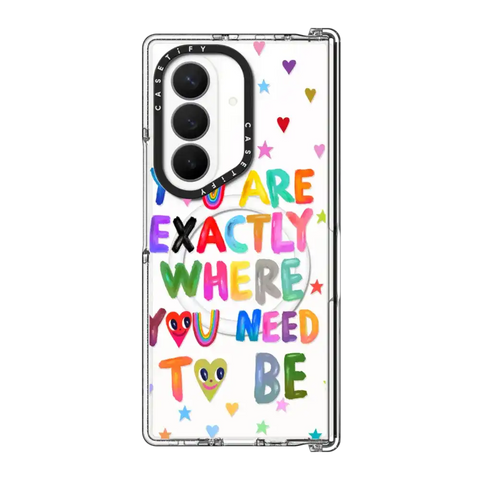 You are exactly where you need to be