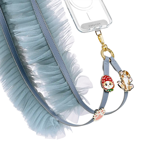 Mofusand Ruffle Cross-body Strap