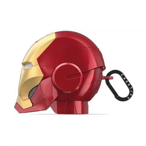 Iron Man Helmet Collectible Earbuds Case with Stand - AirPods