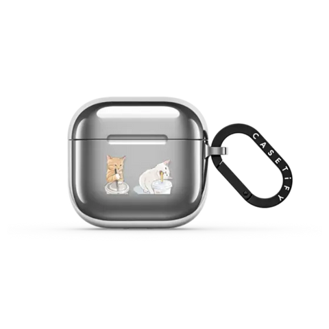coffee cat and cola cat AirPods Case
