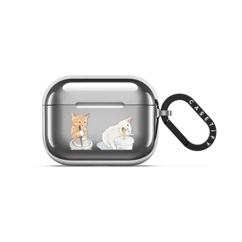 coffee cat and cola cat AirPods Case