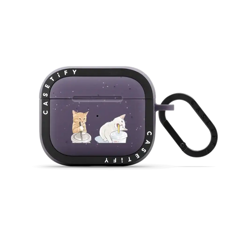 coffee cat and cola cat AirPods Case
