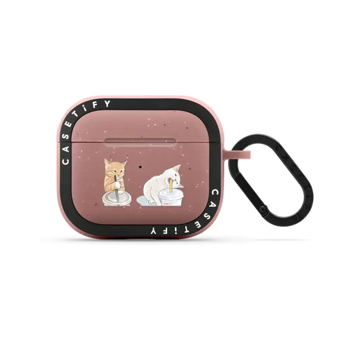 coffee cat and cola cat AirPods Case