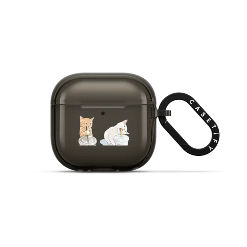 coffee cat and cola cat AirPods Case
