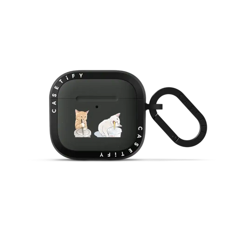 coffee cat and cola cat AirPods Case