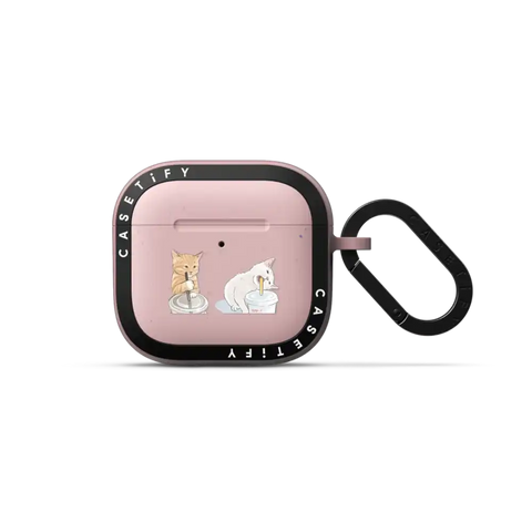 coffee cat and cola cat AirPods Case
