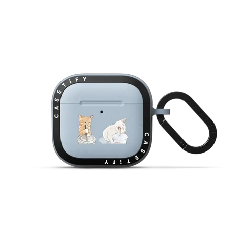 coffee cat and cola cat AirPods Case