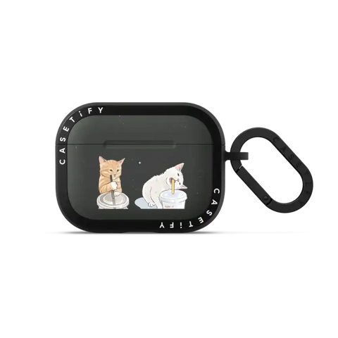 coffee cat and cola cat AirPods Case