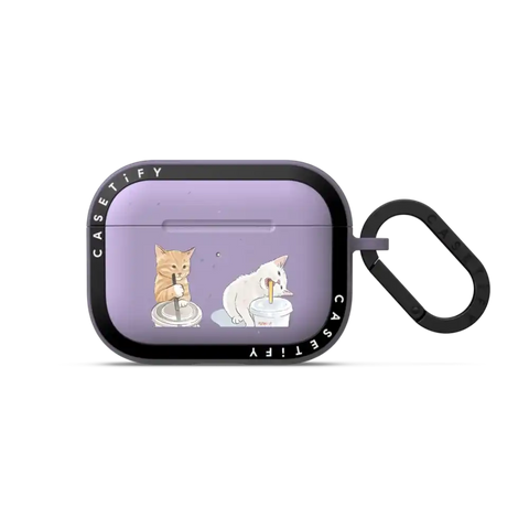 coffee cat and cola cat AirPods Case