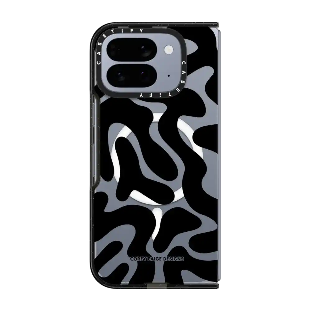 Black Abstract Shapes by Corey Paige Designs