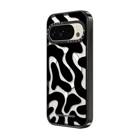 Black Abstract Shapes by Corey Paige Designs