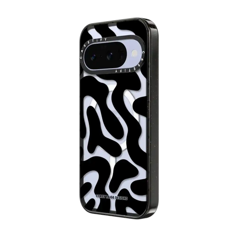 Black Abstract Shapes by Corey Paige Designs