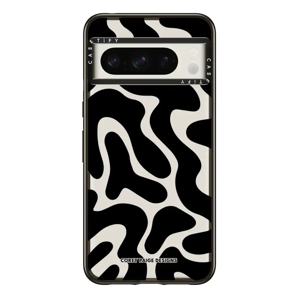 Black Abstract Shapes by Corey Paige Designs