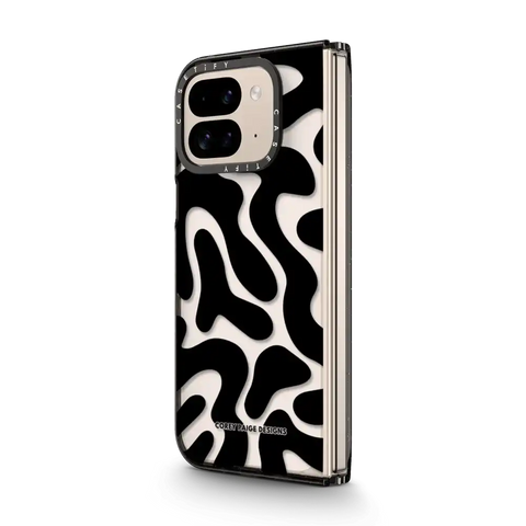Black Abstract Shapes by Corey Paige Designs