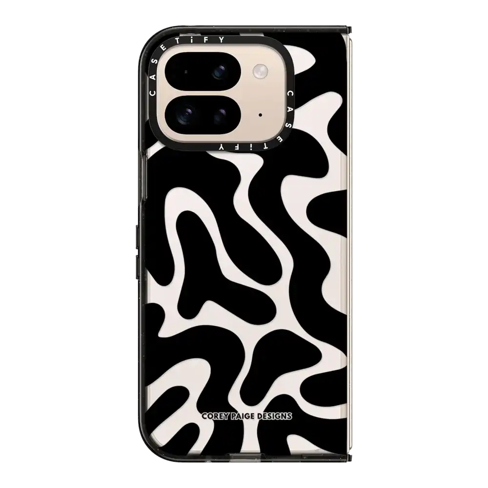 Black Abstract Shapes by Corey Paige Designs