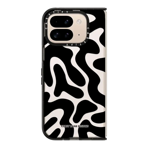 Black Abstract Shapes by Corey Paige Designs