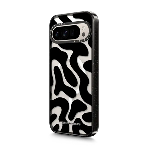 Black Abstract Shapes by Corey Paige Designs