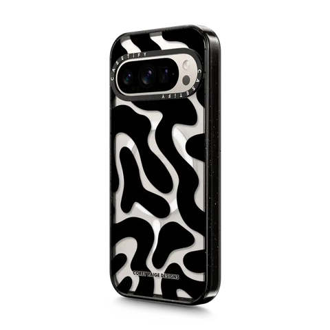 Black Abstract Shapes by Corey Paige Designs