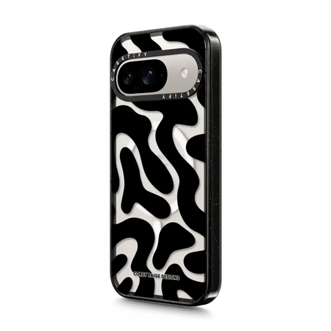 Black Abstract Shapes by Corey Paige Designs